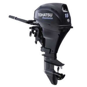 2017 Tohatsu 15 HP MFS15DEFL Outboard Motor