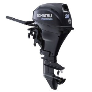 2017 Tohatsu 20 HP MFS20DEFTS Outboard Motor (Power Tilt)