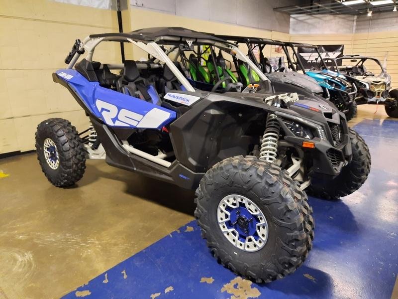 2023 Can-Am® Maverick X3 X rs Turbo RR Intense Blue / Carbon Black / Chalk Grey - Image 8