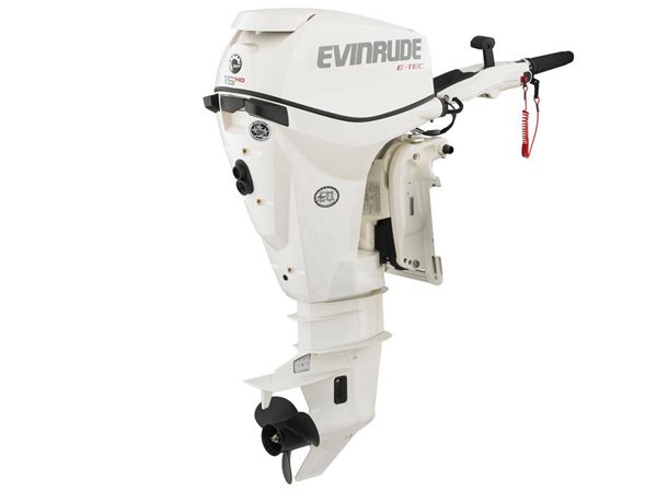 2018 Evinrude E-TEC 15 HP E15HTGL H.O. Kicker Engine