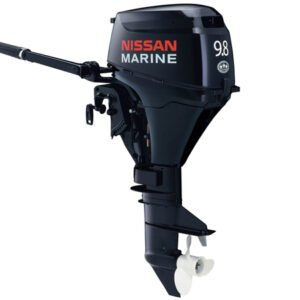 2015 Nissan 9.8 Hp NSF9.8A3EFT2 Outboard Motor (Power Tilt)