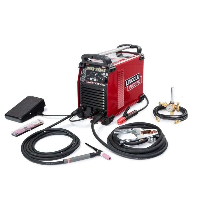 LINCOLN ASPECT 230 AC/DC TIG WELDER AIR COOLED ONE-PAK (K4341-1) - Image 3