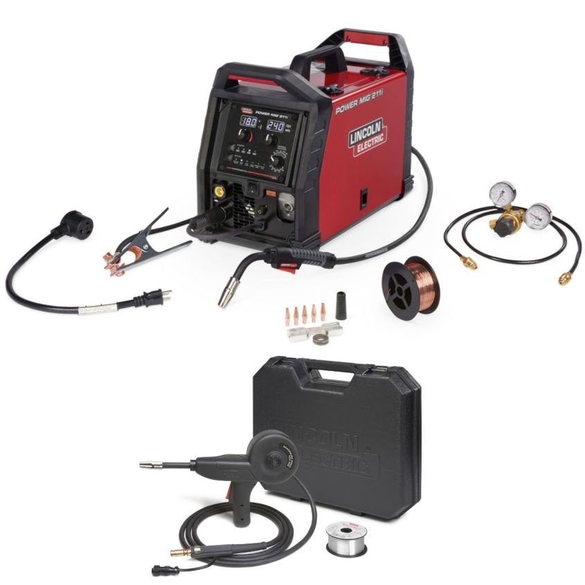 LINCOLN POWER MIG 256 WELDER PACKAGE (208/230 V)(K3068-1) - Image 2