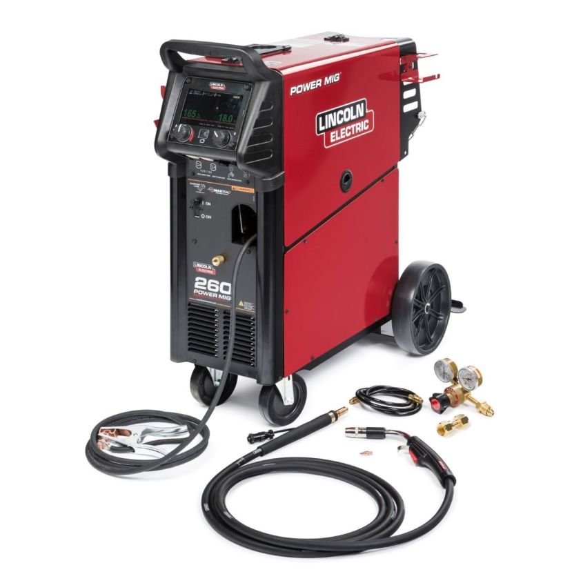 LINCOLN POWER MIG 260 WELDER (208-575V) (K3520-1) - Image 2