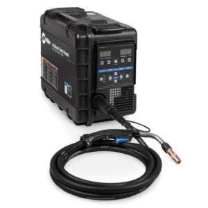 MILLER ALUMAPOWER 450 MPA MIG WELDER WITH FEEDER, 25-FT XR GUN, MIG KIT, AND CART (951840)
