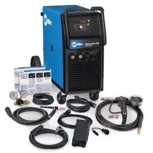MILLER MULTIMATIC 255 PULSED MULTIPROCESS WELDER W/RUNNING GEAR (208-575V) (951767)