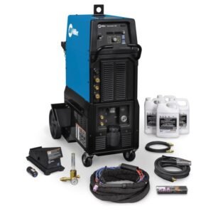 MILLER SYNCROWAVE 400 AC/DC TIG AND STICK WELDER COMPLETE W/WIRED FOOT CONTROL (951000004)