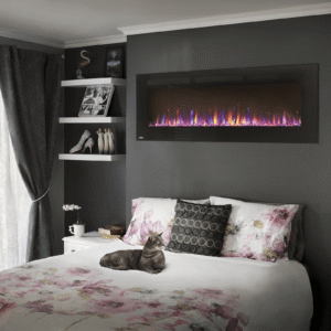 Napoleon AlluraVision 42 inch Slimline Wall Mounted Electric Fireplace – NEFL42CHS-1
