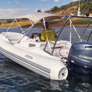 2022 Flex 450 with Yamaha F70LA | White w/ Black Accents