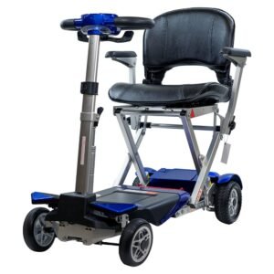 Mojo Auto-Fold Automatic Folding Travel Scooter by Enhance Mobility | Airline Approved